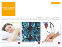 Tablet Screenshot of clinicatruite.com.br